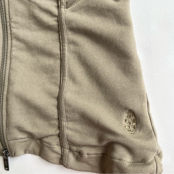 Free People Movement Foundation Ruched Seam Full Zip Jacket Womens Large - Picture 6 of 13